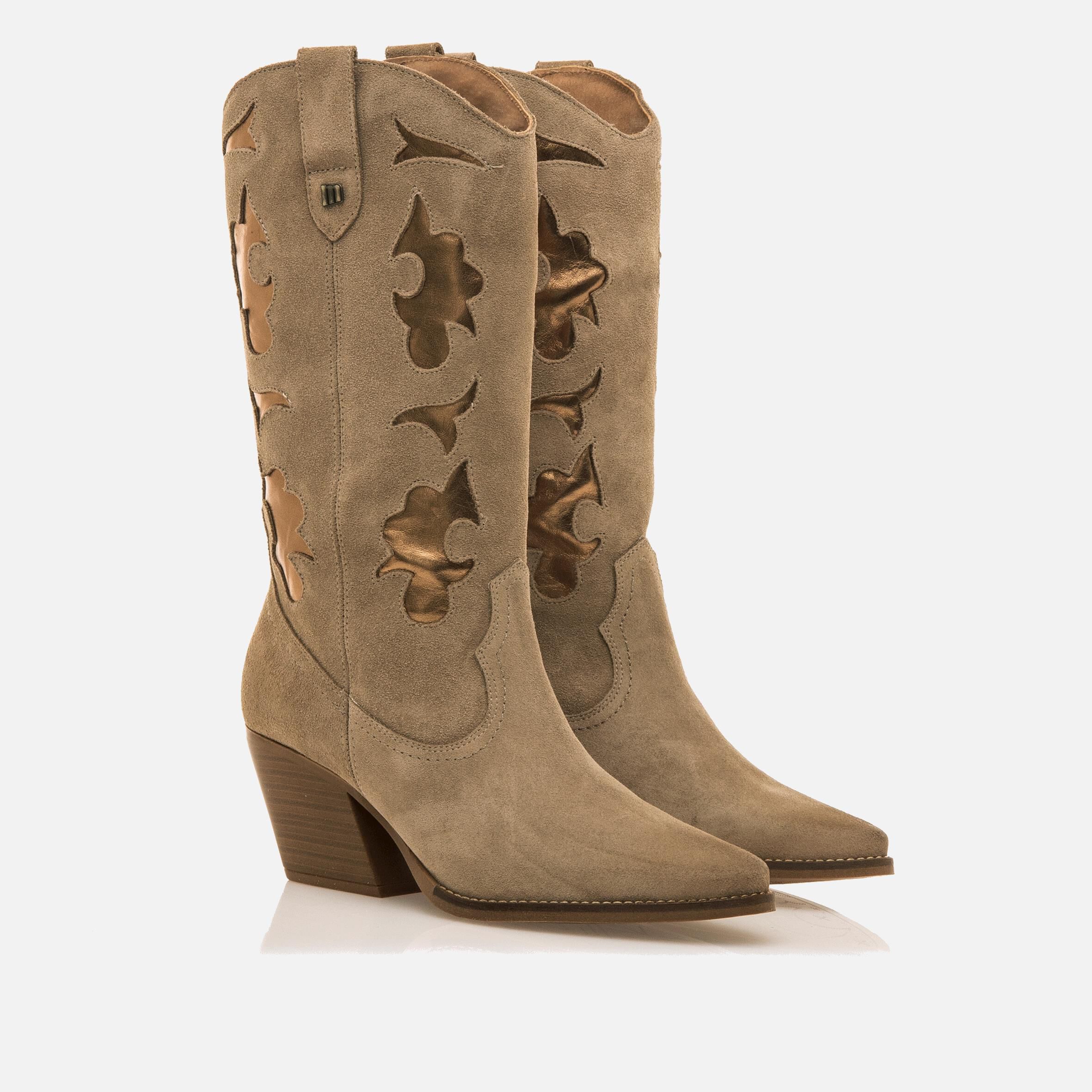 Acheter MISSOURI marron 57529 Bottes a talons Mtng pour Femme